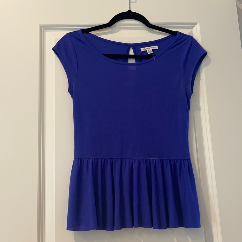 Royal blue women’s top